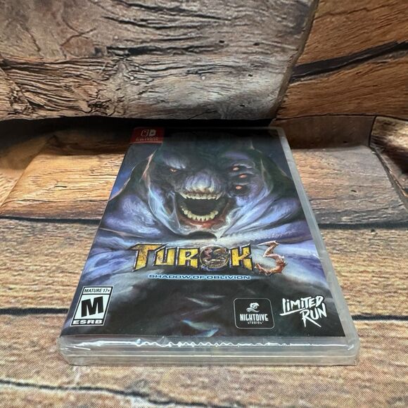 Turok 3 Shadow of Oblivion Nintendo Switch Limited Run Games #237 New Sealed - Picture 6 of 6